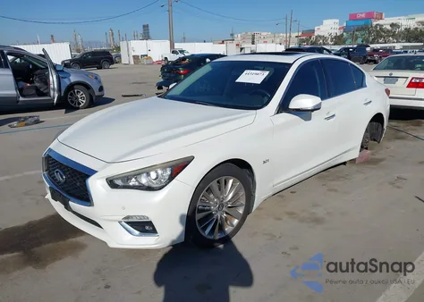 2018 Infiniti Q50 3.0T Luxe из США, поврежденный, VIN JN1EV7AP8JM351957